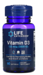 Life Extension Vitamin D3 5000 iu 60 softgels