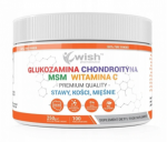WISH Pharmaceutical Glucosamine Chondroitin MSM Vitamin C 250 g