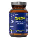 HERB Magnesium Chelate 500 mg + B6 100 vcaps