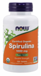 Now Foods Spirulina Organic 1000 mg 120 tab