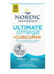 Nordic Naturals Ultimate Omega + Curcumin 60 softgels