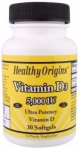 Healthy Origins Vitamin D-3 5000 iu 30 softgels