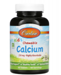 Carlson Labs Chewable Calcium 250 mg 60 tab