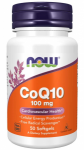 Now Foods Coenzyme Q10 100 mg 50 softgels