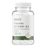 OstroVit Vitamin D3 4000 + K2 120 vcaps