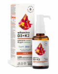Aura Herbals Vitamin D3 4000 iu + K2MK7 MCT 50 ml