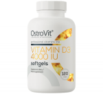 OstroVit Vitamin D3 4000 iu 120 softgels