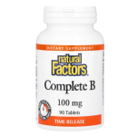 Natural Factors Complete B Time Release 90 tab