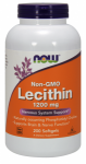 Now Foods Lecithin 1200 mg Non-GMO 200 softgels