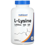 Nutricost L-Lysine 1000 mg 120 tab