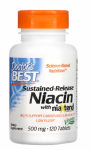 Doctor's Best Niacin with niaXtend 500 mg 120 tab