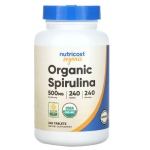 Nutricost Organic Spirulina 500 mg 240 tab