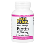 Natural Factors Biotin 10.000 mcg 60 caps
