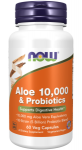 Now Foods Aloe 10.000 & Probiotics 60 vcaps