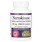 Natural Factors Nattokinase 100 mg 60 vcaps
