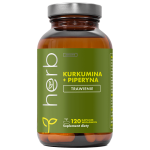 HERB Curcumin + Piperine 120 vcaps