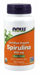 Now Foods Spirulina Organic 500 mg 100 tab