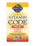 Garden of Life Vitamin Code RAW D3 5000 iu 60 vcaps