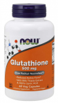 Now Foods Glutathione 500 mg with Milk Thistle Extract & Alpha Lipoic Acid 60 vcaps