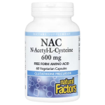 Natural Factors NAC 600 mg 60 vcaps