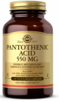 Solgar Pantothenic acid 550 mg 100 vcaps