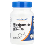 Nutricost Vitamin B3 (Niacinamide) 500 mg 30 caps