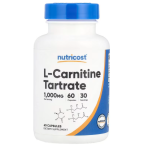 Nutricost L-Carnitine Tartrate 60 caps