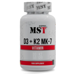 MST Nutrition Vitamin D3+K2 MK-7 60 caps