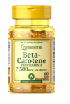 Puritan's Pride Beta-Carotene 25000 iu 100 softgels