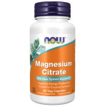 Now Foods Magnesium Citrate 400 mg 60 caps