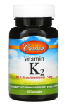 Carlson Labs Vitamin K2 MK-4 5 mg 60 caps