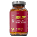 HERB Biotin Forte + Horsetail + Zinc 100 vcaps