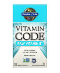 Garden of Life Vitamin Code RAW Vitamin E 60 vcaps