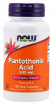 Now Foods Pantothenic Acid 500 mg 100 vcaps