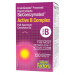 Natural Factors Biocoenzymated Active B Complex 120 vcaps