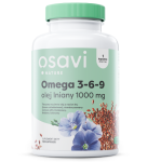 Osavi Omega 3-6-9 Flaxseed Oil 1000 mg 60 softgels
