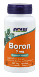 Now Foods Boron 3 mg 100 vcaps