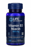Life Extension Vitamin B3 Niacin 500 mg 100 caps