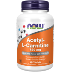 Now Foods Acetyl-L-Carnitine 750 mg 90 tab