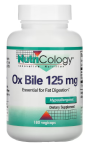 NutriCology Ox Bile 125 mg 180 vcaps