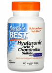 Doctor's Best Hyaluronic Acid + Chondroitin Sulfate with BioCell Collagen 60 caps