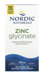 Nordic Naturals Zinc Glycinate 20 mg 60 caps
