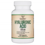 Double Wood Supplements Hyaluronic Acid 200 mg 180 caps