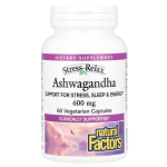 Natural Factors Ashwagandha 600 mg 60 caps