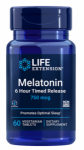 Life Extension Melatonin 6 Hour Timed Release 750 mcg 60 vtab