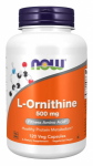 Now Foods L-Ornithine 500 mg 120 vcaps