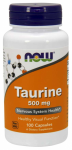 Now Foods Taurine 500 mg 100 caps