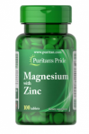 Puritan's Pride Magnesium with Zinc 100 tab