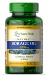 Puritan's Pride Borage Oil 1000 mg 100 softgel