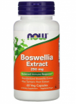 Now Foods Boswellia Extract 250 mg Plus Turmeric Root Extract 60 vcaps